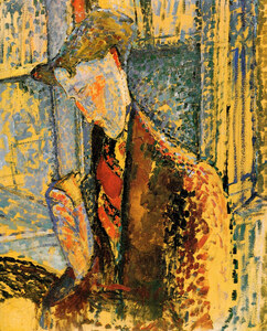 Modigliani - Portrait of Frank Burty Haviland -2-